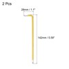 sourcing map 4mm Ball End Hex Key Wrench, L Shaped