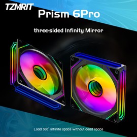 TZMRIT Prism 6 Pro A-RGB Fan 120mm (BK)