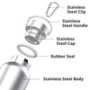 Triple Tree 26OZ Vacuum Insulated Stainless Steel Water Bottle, Double