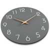 Mosewa Wall Clock 12 Inch Silent Non-Ticking Wall Clocks Battery