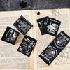 Gothic Skeleton Magnetic Bookmarks: 8 Pcs Horror Skull Magnet Book