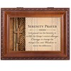 God Grant Me The Serenity Woodgrain Keepsake Music Box Plays
