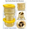 3/4 Inch NPT Quick Connect Disconnect Kit for Dual Fuel