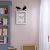 4 Pcs Crow Acrylic Bird Sculpture Bird Silhouette Garden Art