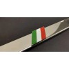 LICENSE PLATE FRAME 1x ITALIAN FLAG 3D Emblem Badge Stainless