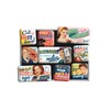 Nostalgic-Art Retro Fridge Magnets, 9 Pieces, Office Fun - Gift