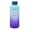 Smash 650ml Soft Touch Water Timings Bottle Teal/Purple