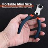 LEONTOOL Mini End Cutter Pliers 4.5 Inches End Nippers Staple