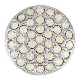 Ginger Snaps RITZY - OPALESCENT SN06-18 Interchangeable Jewelry Snap Accessory