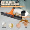 Rubber Floor Squeegee for Concrete Tile Floor, Large Water Squeegee