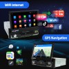 ESSGOO 7" Flip Out Stereo Car Radio Single 1 Din