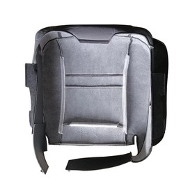 CARBBIA Driver Bottom and Top Lean Back Seat Cover Compatible with Dodge Ram 1500 2006-2008 Compatible with Dodge Ram 2500 3500 4500 5500 2006-2009 Replacement Front, Gray