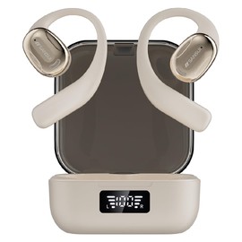 Sansui W93s Wireless Earphones, Bluetooth 5.4, Noise Canceling, Automatic Pairing, Multi-Point Connection, IPX4, Ultra Long Continuous Playback, Type-C Rapid Charging, AAC SBC Codec, Small