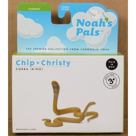 Noah's Pals "Chip & Christy" King Cobra Snake 1:24 NIB