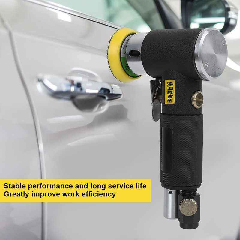 Pneumatic Polisher Polishing Machine Sanding Eccentric Elbow 2‑Inch / 3Inch