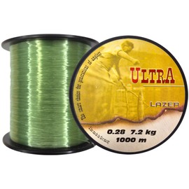 Lazer Line Ultra Monofilament Fishing Line 1000 m Diameter 0.28 mm Test 7.2 kg Green Line