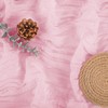 8 Pack 10Ft Cheesecloth Table Runner Light Pink, 20 x