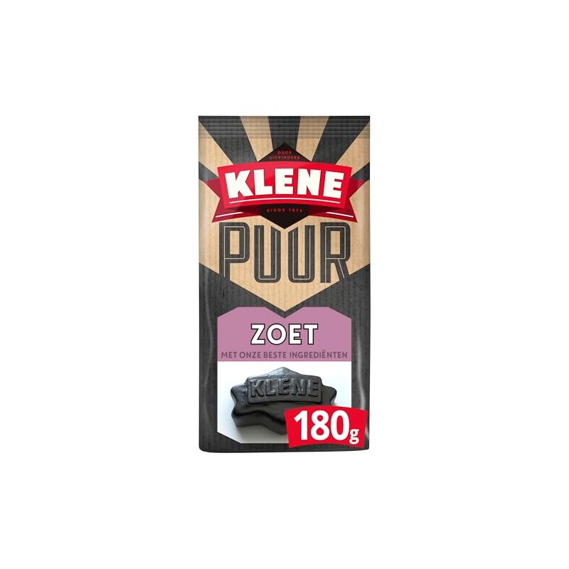 Klene Puur Zoet I Sweet Licorice with only Essential Ingredients