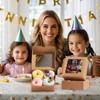 JCXGRVC 5x5x2 Inch Truffle Boxes Pastry Gift Boxes Bakery Boxes