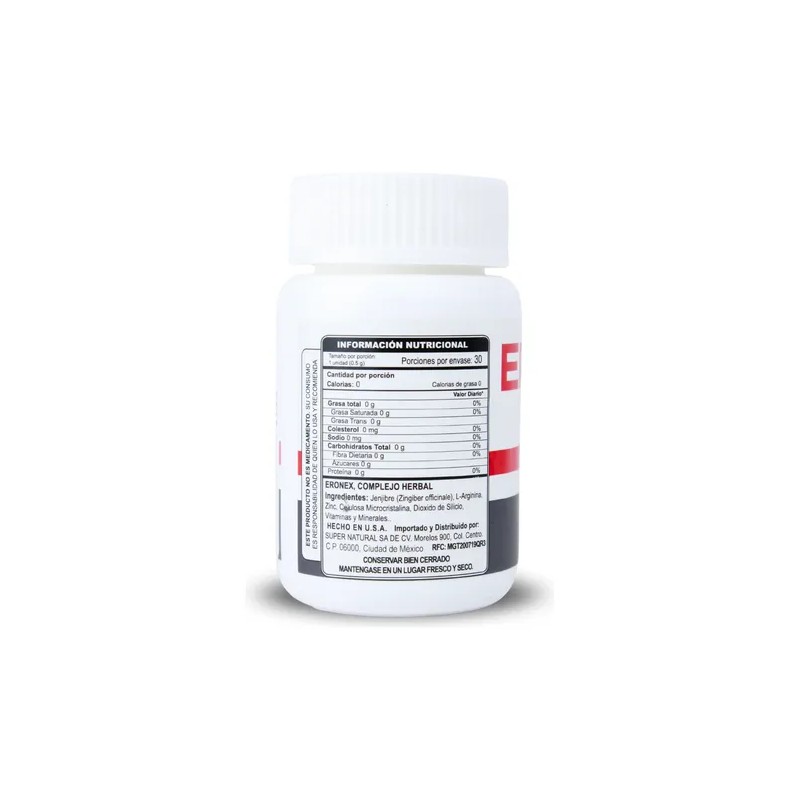 2pack Supervits Eronex Complejo Herbal Salud 30caps Sfn