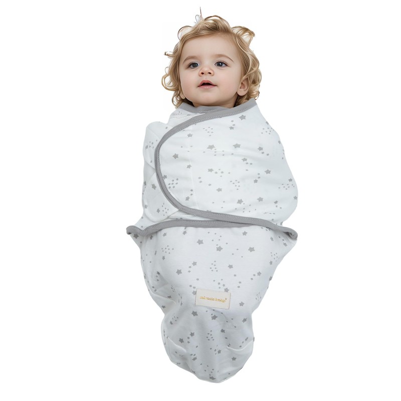 3-Pack Baby Swaddle Sleep Sacks, Newborn Blanket Wrap Adjustable Breathable