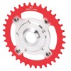104BCD 36T Chainring Conversion Kit Aluminum Alloy Mid Drive Chainring