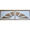 Clopay Ideal Holmes HOLMES Garage Doors WHITE SUNSET 501 Window