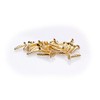 Pack of 100 Mini Wood Screws DIN 97 (Countersunk Head