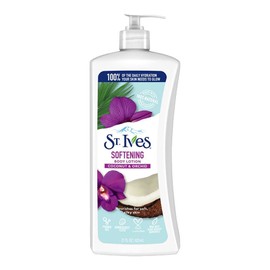 St. Ives Softening Body Lotion Coconut & Orchid Extract 21 oz (Pack of 7)