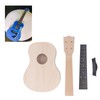 24 Inch DIY Ukulele Kit Handmade Guitar Build Kit Wooden
