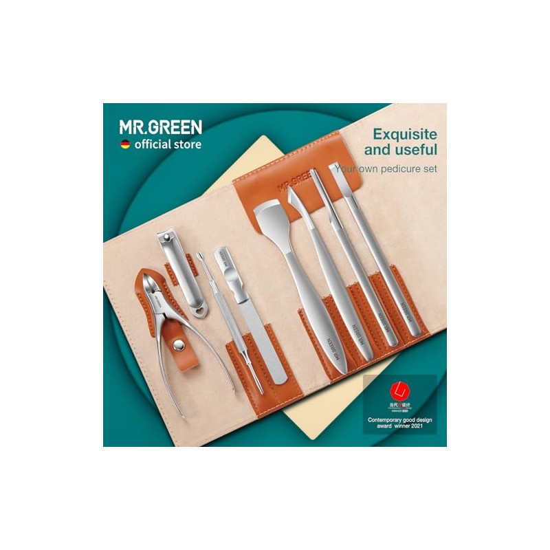 Professional Pedicure Knife Set - Stainless Steel Foot Care Tools
