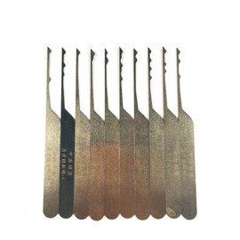 TPM Go 20pcs Lock Pick Rake,Beginner Rake Lock Pick Set