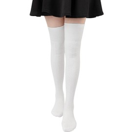 DRESHOW Extra Long Thigh High Socks Long Boot Stockings Knit Warm Thick Knee Socks for Women Leg Warmers