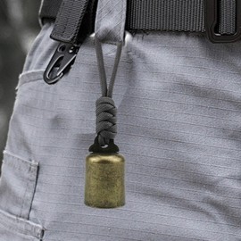 Loud Bear Bell - Vintage Bear Bell Loud Hiking Bell - Survival Outdoor Supplies Multi-Purpose Bag Pendants for Camping, Climbing & Hiking