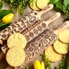 Easter Band Embossed Rolling Pin with Pattern for Homemade Pastries