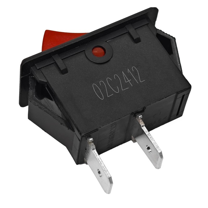HY35C Rocker Switch (Pack of 2) – ON/Off 2-Pin AC