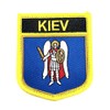 Kyiv Kiev Ukraine City Ukranian Flag Iron On Embroidered Fabric