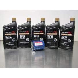 5QT Genuine Honda 5W-20 Synthetic Blend Oil Change Kit w/A02 Filter and Washer