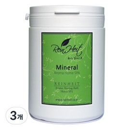 Reinheit Himalayan Pink Salt Mineral Powder Aroma Bath Salt My Bu, 600g, 3 Pieces / 라인하이트 히말라야 핑크솔트 미네랄 파우더 아로마 입욕제 마이 부, 600g, 3개