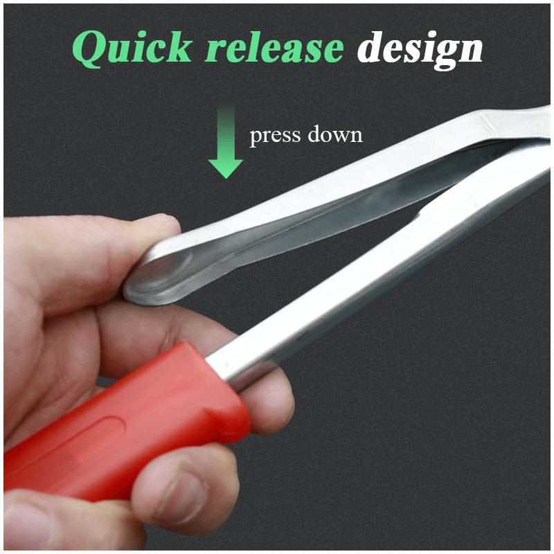 Portable 18lb Magnetic Pickup Tool With Release, Permanent Magnetic Sweeper
