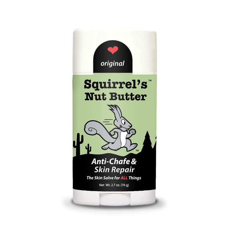 Squirrel's Nut Butter All Natural Anti Chafe Salve, aplicador de