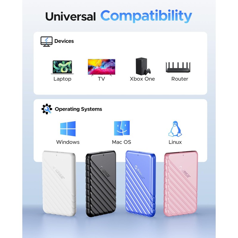 ORICO 2.5 Inch HDD Case USB 3.0 Connection SATA Hard
