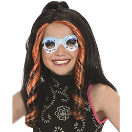 Monster High Skelita Calaveras Child Glitter Wig OSFM NIP