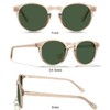 CARFIA Acetate Mens Sunglasses Polarized UV Protection Safety Glasses for