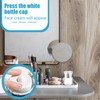 GZcaiyun Pack of 4 Airless Pump Dispensers, Acrylic Cream Dispenser