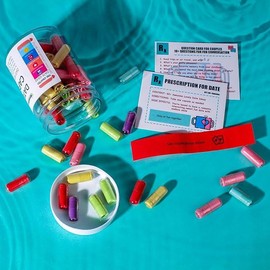 60pcs Date Night Ideas Message in a Bottle (Cozy & Fun), Unique Bridal Shower Gifts - Romantic Bachelorette Gifts for Bride and Wedding Registry Anniversary Couples Gift Ideas