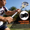 MaiTianna 2 Pack Lacrosse Stick End Caps, Sliding Butt End