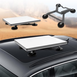 Starlink Mini Mount with Portable Magnetic Aluminum Alloy Mount - Housetop Roof,RV, Car Windows, Sunroofs Starlink Mini Holder with 66MM Strong Suction(Magnetic)