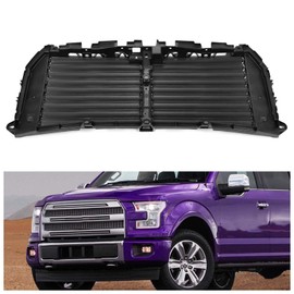 HECASA Upper Radiator Grille Air Shutter Control Compatible with 2015-2017 Ford F150 F-150 Replacement for FL3Z-8475-F Glass Fiber Reinforced Polypropylene
