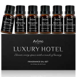 Luxury Hotel Collection Diffuser Oil Set- 6 x 5 mL